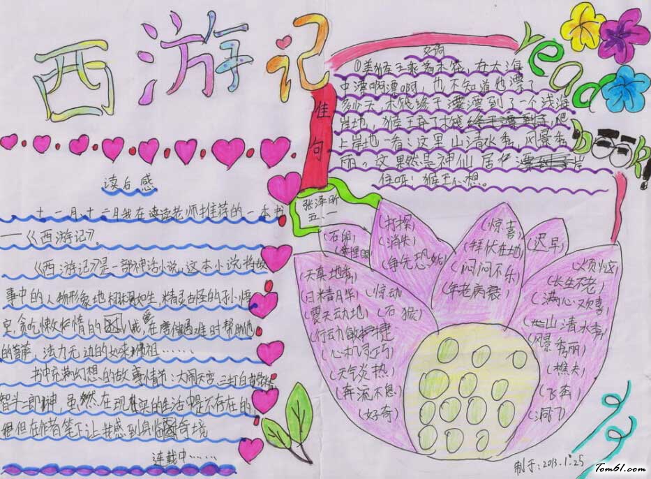 画西游记手抄报素材图片图片1