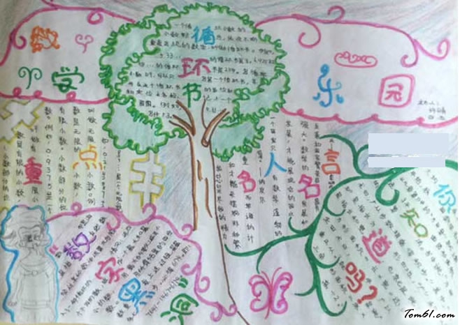 小学生趣味数学手抄报图片图片1