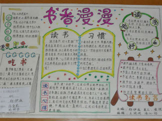 读书2手抄报版面设计图