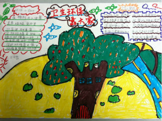 环保手抄报版面设计图3