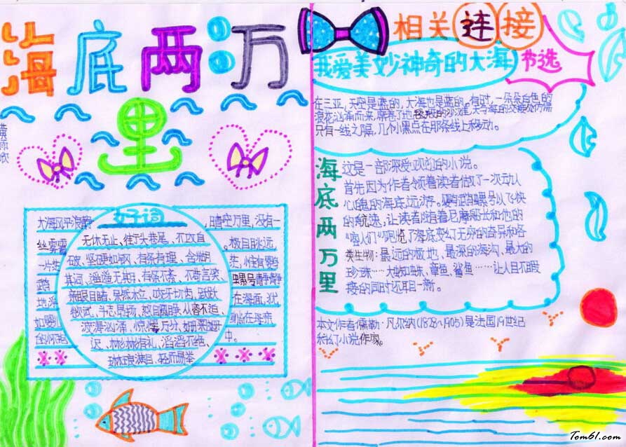 海底两万里黑板报版面设计图4图片1