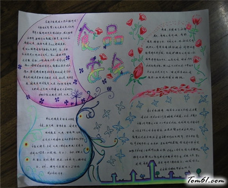 食品安全手抄报版面设计图2图片1