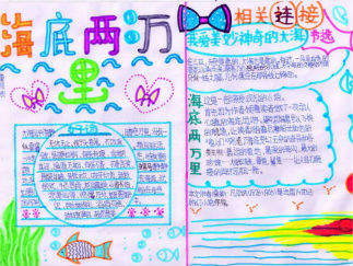 海底两万里黑板报版面设计图4