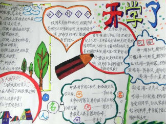 简单又好看的元宵节手抄报版面设计图2