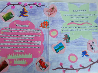 快乐读书手抄报版面设计图