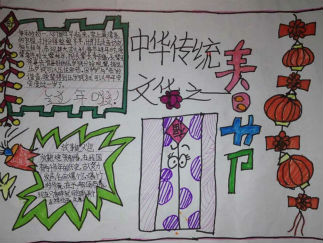 传统文化手抄报版面设计图2