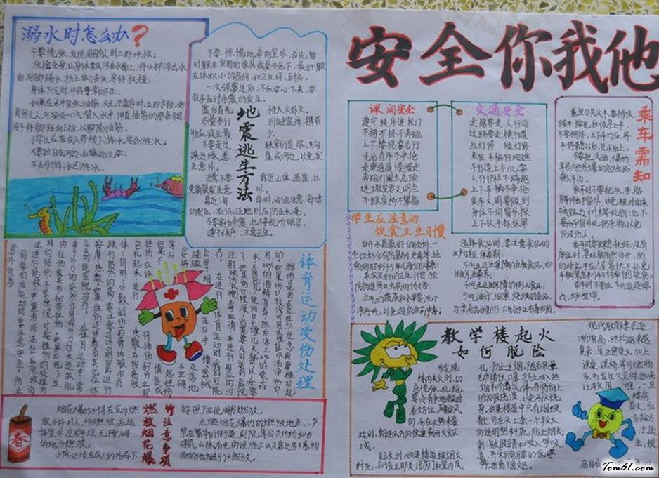 食品安全手抄报版面设计图6图片1