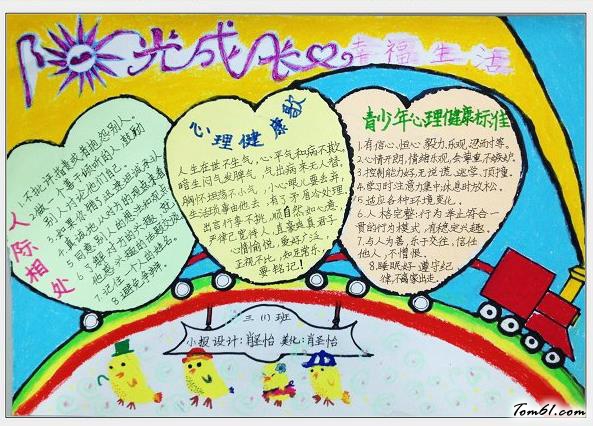 创意元宵节手抄报版面设计图2图片1