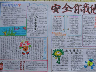 食品安全手抄报版面设计图6