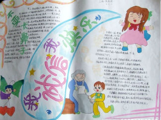 诚信手抄报版面设计图2