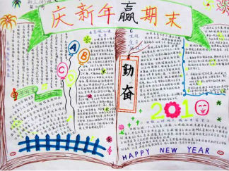 期末手抄报版面设计图5