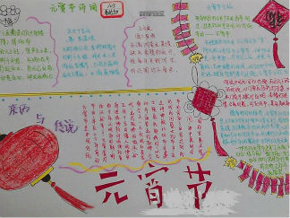 春节主题手抄报版面设计图2