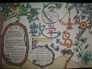 万能的数学手抄报版面设计图