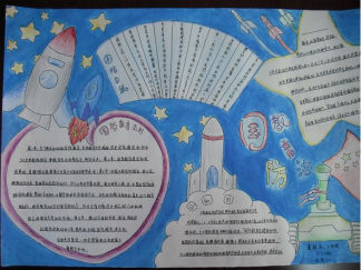 国防教育手抄报版面设计图3