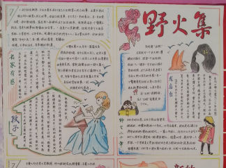 三国演义手抄报版面设计图