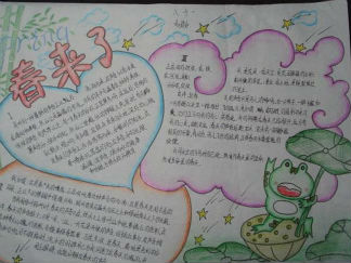 好看的元宵节手抄报版面设计图