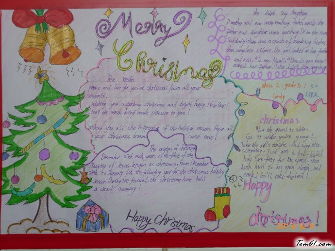 英语手抄报版面设计图13图片1