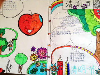 清明节的手抄报版面设计图11