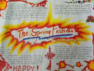 英语手抄报版面设计图11