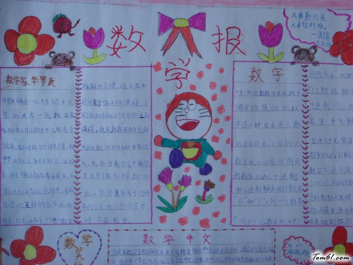 数学报手抄报版面设计图2图片1