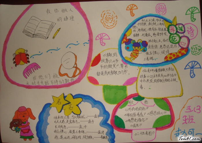 重阳节节日手抄报版面设计图图片1