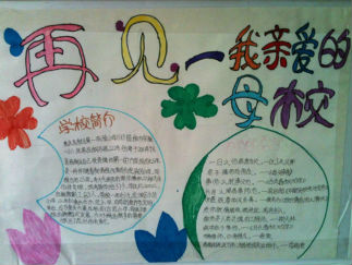 毕业季手抄报版面设计图2