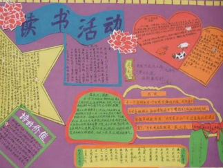 读书活动语文手抄报版面设计图2