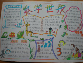 数学手抄报版面设计图2