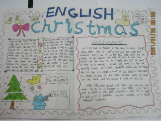 圣诞节手抄报版面设计图11