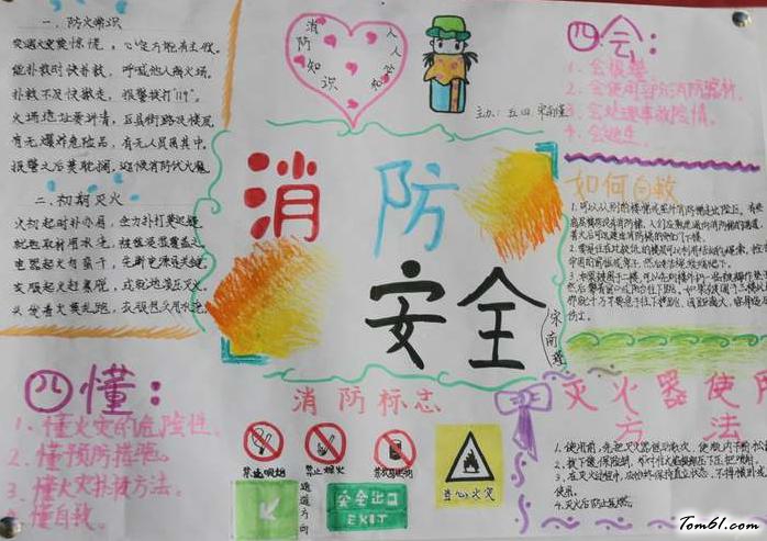 消防安全教育手抄报版面设计图2图片1