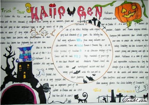 我们的万圣节版面设计图图片1