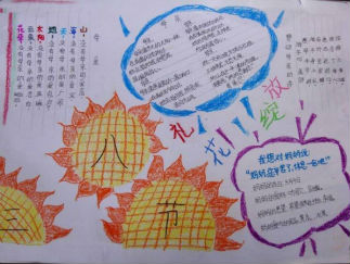 三八妇女节手抄报版面设计图3