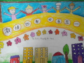 劳动节手抄报版面设计图4