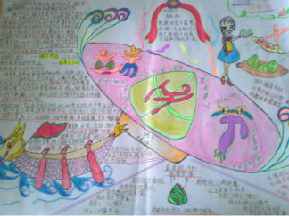 端午节手抄报版面设计图9