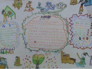 感恩节手抄报版面设计图3