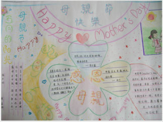 母亲节手抄报版面设计图2