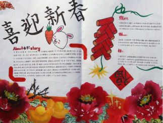 春节手抄报版面设计图18