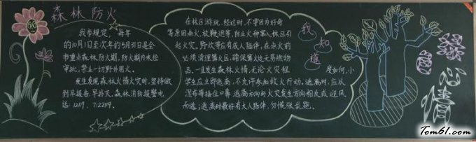 环保黑板报版面设计图2图片1