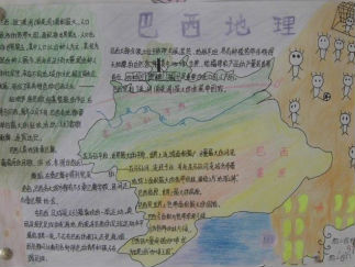 地理手抄报版面设计图3
