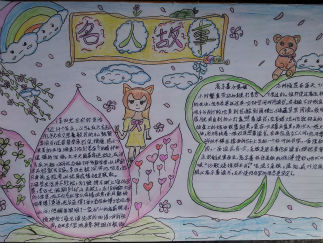 名人故事手抄报版面设计图6