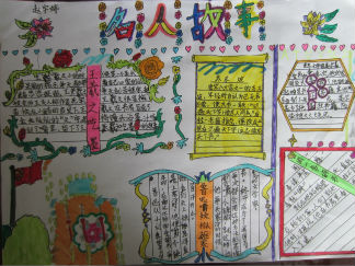 名人故事手抄报版面设计图5