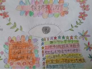 保护视力手抄报版面设计图2