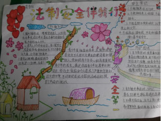 法制手抄报版面设计图5