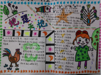 地理手抄报版面设计图