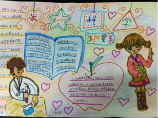 科学手抄报版面设计图3