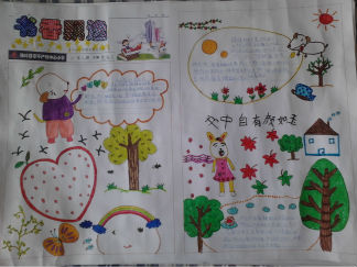 六年级书香飘逸手抄报版面设计图3