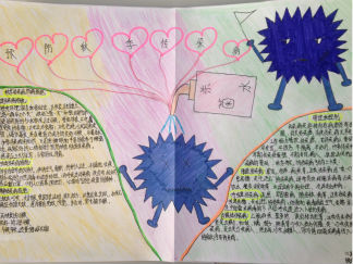 预防秋季传染病手抄报版面设计图4