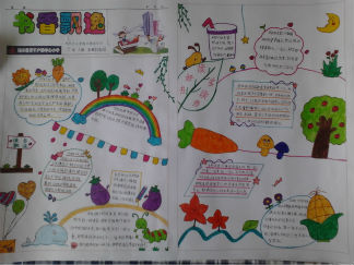 六年级书香飘逸手抄报版面设计图7