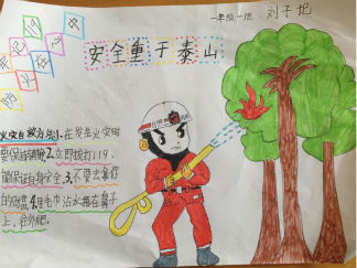 小学生安全手抄报版面设计图4