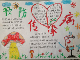 预防传染病手抄报版面设计图4